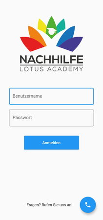 Nachhilfe Lotus: Komplette Digitalisierung via Mobile App screenshot 2